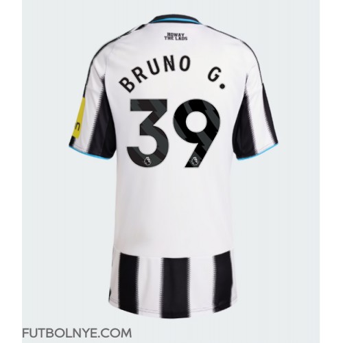 Camiseta Newcastle United Bruno Guimaraes #39 Primera Equipación para mujer 2025-26 manga corta